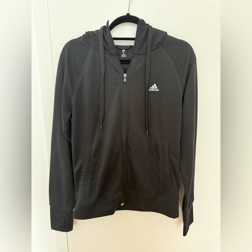 Adidas Climalite Zip Hoodie - size M